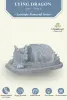  Product image 2 of the product “Jaro - Lying Dragon on a base, 30 cm L | cast stone ”
