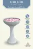  Product image 2 of the product “Set Rinjani – Bird Bath | 60 cm Height, Ø Bowl 40 cm | Casted Stone ”