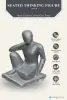  Product image 2 of the product “Sculpture of seated thinking Person, 80 cm ”
