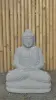  Product image 2 of the product “Seated Buddha made of Riverstone in Dhyana position - gesture of meditation, 58cm height, natural ”