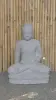  Product image 2 of the product “Seated Buddha made of Riverstone in Bhumisparsha - gesture of touching the earth. 83cm height. ”