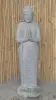  Product image 2 of the product “Standing Buddha made of Riverstone, position Namaskara , H. 150cm. ”