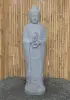  Product image 2 of the product “Standing Buddha made of Riverstone in Dharmachakra position - gesture of wheel of the teaching of Dharma. About 143cm height ”