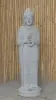  Product image 2 of the product “Standing Buddha made of Riverstone in Dharmachakra position - gesture of wheel of the teaching of Dharma. About 150cm height. ”