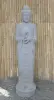  Product image 2 of the product “Standing Buddha made of Riverstone in Dharmachakra position - gesture of wheel of the teaching of Dharma. About 182cm height. ”