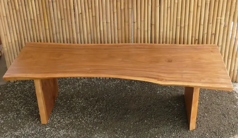 Product image of the product “Suar Wood Table with Wooden Legs – 015# ”