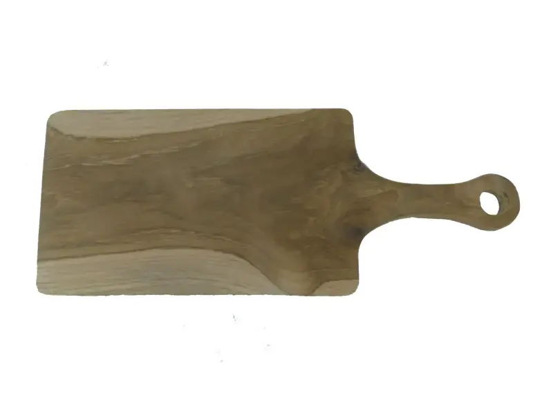 Product image of the product “Rectangle chopping board with handle, approx. 41.2 × 16.5 × 2 cm ”