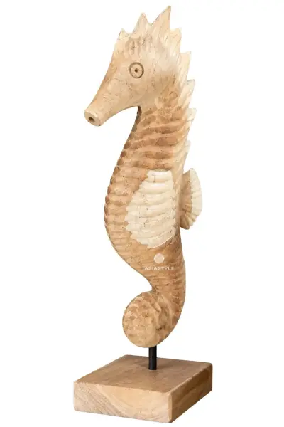 Product image of the product “Seahorse, 30 cm Height, Teak Wood, Natural ”
