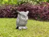  Product image 3 of the product “Esme - Owl, on a pedestal, 26cm H | cast stone ”