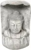  Product image 3 of the product “Anwar - Buddha Bust, relief cut out of tree, 28cm H | cast stone ”
