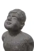  Product image 3 of the product “Corean inspired statue.Standing Boy. 47 x 40 x 148cm. Stone cast, handcrafted & coloured ”