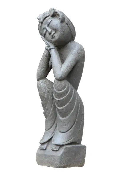 Product image 3 of the product “Set of 2 dreaming Lady. Height 40cm ”