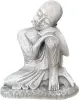  Product image 4 of the product “Amal - Buddha relax - left knee up. 24cm H | cast stone ”