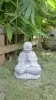  Product image 4 of the product “Rokesh - Sitting praying Monk, 33cm H | cast stone ”