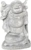  Product image 4 of the product “Sammo - Standing Chinese Buddha with small Buddha on shoulder, 55cm H | cast stone ”