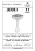  Product image 4 of the product “Set Trieste – Bird Bath | 82 cm Height, Ø Bowl 50 cm | Casted Stone ”