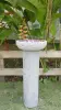  Product image 4 of the product “Ijen - Straight pedestal, smooth, Ø 16.5cm, 60cm H | cast stone ”