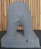 Product image 4 of the product “Standing elephant made of Riverstone about 45cm length ”