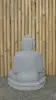  Product image 4 of the product “Seated Buddha made of Riverstone in Dhyana position - gesture of meditation, 59cm height, natural ”