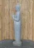  Product image 4 of the product “Standing Buddha made of Riverstone, position Namaskara , H. 151cm. ”