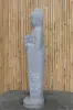  Product image 4 of the product “Standing Buddha made of Riverstone in Dharmachakra position - gesture of wheel of the teaching of Dharma. About 152cm height ”