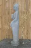 Product image 4 of the product “Standing Buddha with Lotus Flower, ca. 151 cm H ”