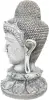  Product image 5 of the product “Champa - Buddha Head on Lotus bud, 51cm H | cast stone ”