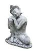  Product image 5 of the product “Rahman - Buddha relax- one leg up, 65 cm H | cast stone ”