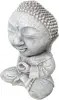 Product image 5 of the product “Nima - Sitting monk with big head, 30 cm H | cast stone ”