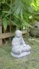  Product image 5 of the product “Rokesh - Sitting praying Monk, 33cm H | cast stone ”