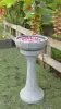  Product image 5 of the product “Merapi - Stand, tapered, plain, Ø 25cm, 51cm H | cast stone ”