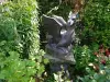  Product image 5 of the product “Sitting Dragon, ca. 65 cm H antique finish, pressed stone ”