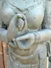  Product image 5 of the product “Standing Dewi Sri, cast stone, 153cm height, , Antique Finish ”
