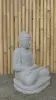  Product image 5 of the product “Seated Buddha made of Riverstone in Dhyana position - gesture of meditation, 58cm height, natural ”