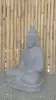  Product image 5 of the product “Seated Buddha made of Riverstone in Dhyana position - gesture of meditation, 63cm height, natural ”