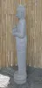  Product image 5 of the product “Standing Buddha made of Riverstone in Dharmachakra position - gesture of wheel of the teaching of Dharma. About 180cm height. ”