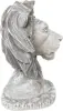  Product image 6 of the product “Cormac - Lion's head on pedestal, 45cm H | cast stone ”