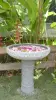  Product image 6 of the product “Semarang - Bowl with geometrical motif, Ø 50 cm | cast stone ”