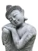  Product image 6 of the product “Rahman - Buddha relax- one leg up, 65 cm H | cast stone ”