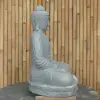  Product image 6 of the product “Seated Buddha made of Riverstone in Dhyana position - gesture of meditation, H. 80cm. ”