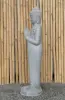  Product image 6 of the product “Standing Buddha made of Riverstone, position Namaskara , H. 122cm. ”