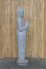  Product image 6 of the product “Standing Buddha made of Riverstone, position Namaskara , H. 151cm. ”