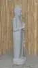  Product image 6 of the product “Standing Buddha made of Riverstone in Dharmachakra position - gesture of wheel of the teaching of Dharma. About 150cm height. ”