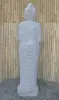  Product image 6 of the product “Standing Buddha made of Riverstone in Dharmachakra position - gesture of wheel of the teaching of Dharma. About 180cm height. ”