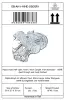  Product image 7 of the product “Zuberi - Hippopotamus head with open mouth, 50cm L | cast stone ”