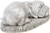  Product image 7 of the product “Spike -Small bulldog lying on Base, 38cm L | cast stone ”