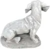  Product image 7 of the product “Timber - Dachshund sitting on a pedestal, 37 cm L | cast stone ”