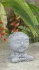  Product image 7 of the product “Nima - Sitting monk with big head, 15 cm H | cast stone ”