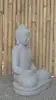  Product image 7 of the product “Seated Buddha made of Riverstone in Dhyana position - gesture of meditation, 63cm height, natural ”