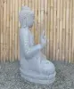  Product image 7 of the product “Seated Buddha made of Riverstone in Abhaya Position - gesture of fearlessness, H. 82cm. ”
